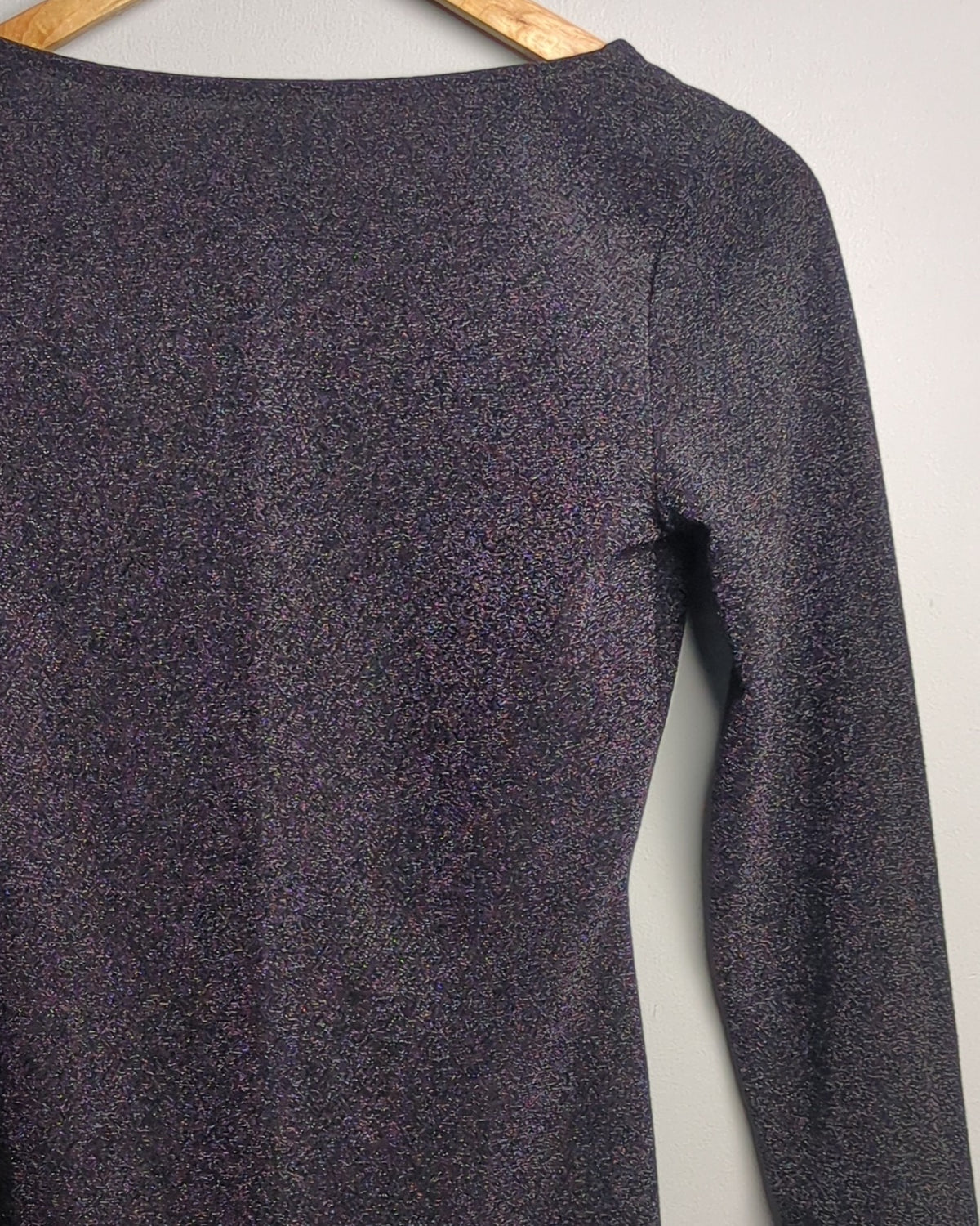 H&M Black Shimmer Dress