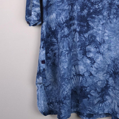 Tie Dye Button Up Kurti