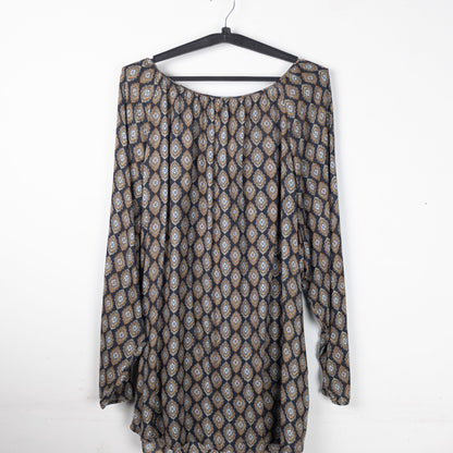 Printed Long Sleeve Top