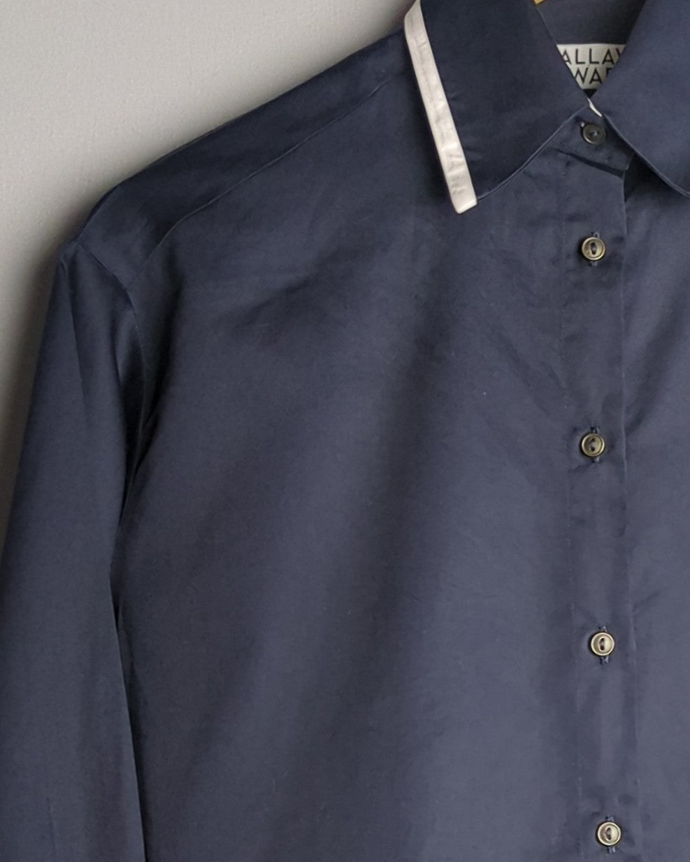 Pallavi Swadi Blue Collared Shirt