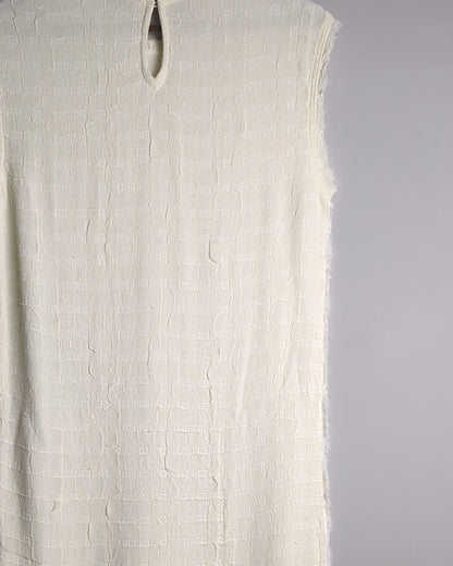 Zara White Sleeveless Tunic