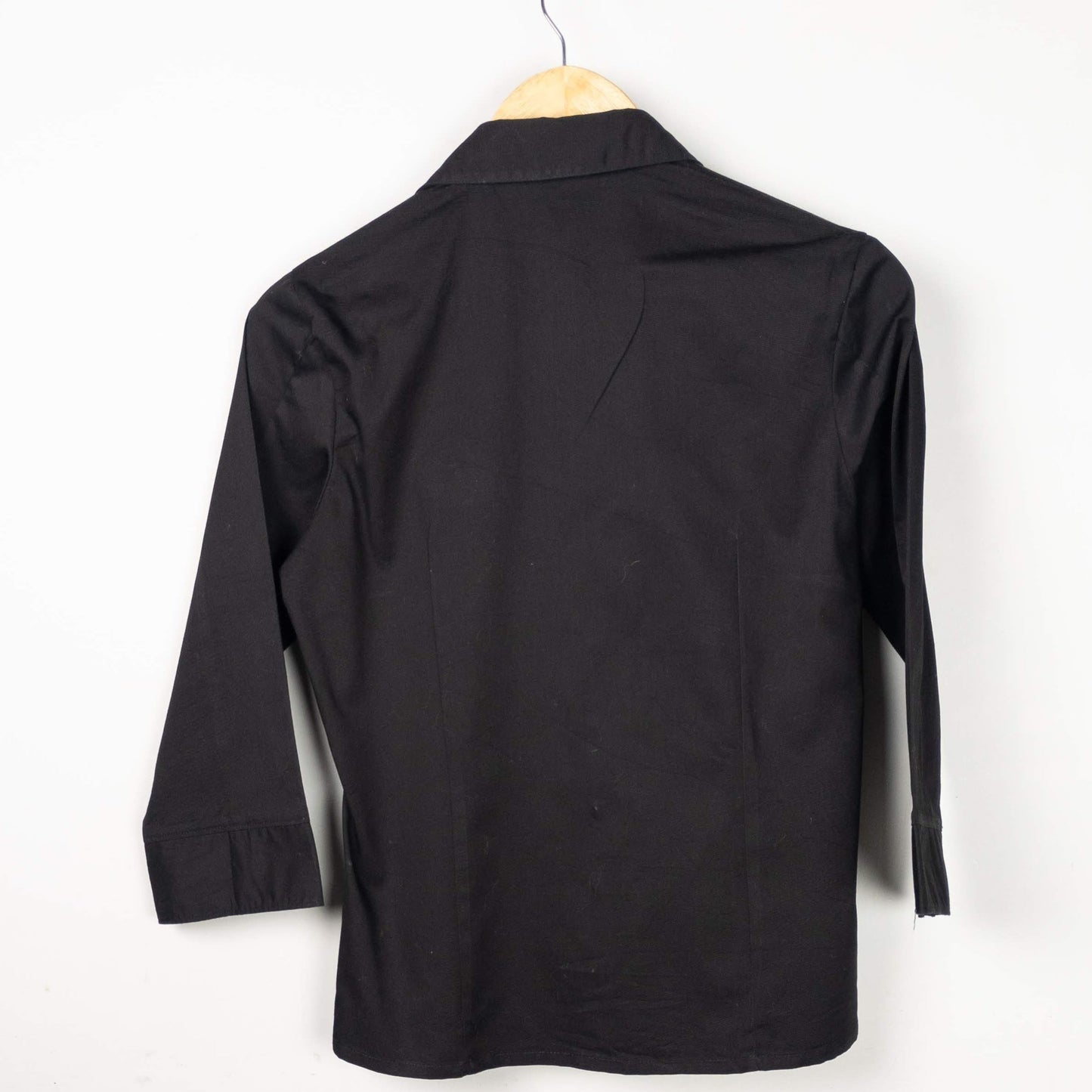 Black Button-Down Shirt