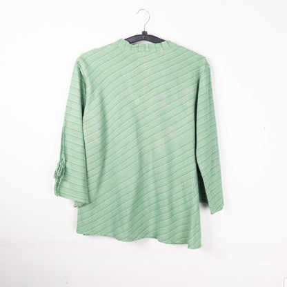 Green Striped Tunic