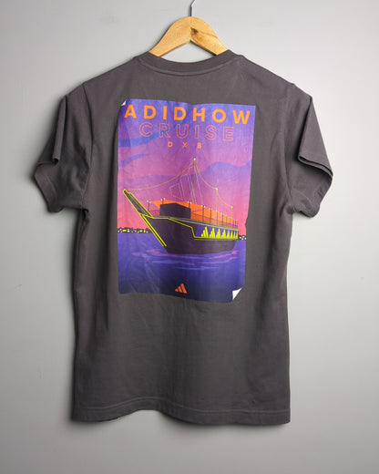 Addidas Gray Graphic T-Shirt
