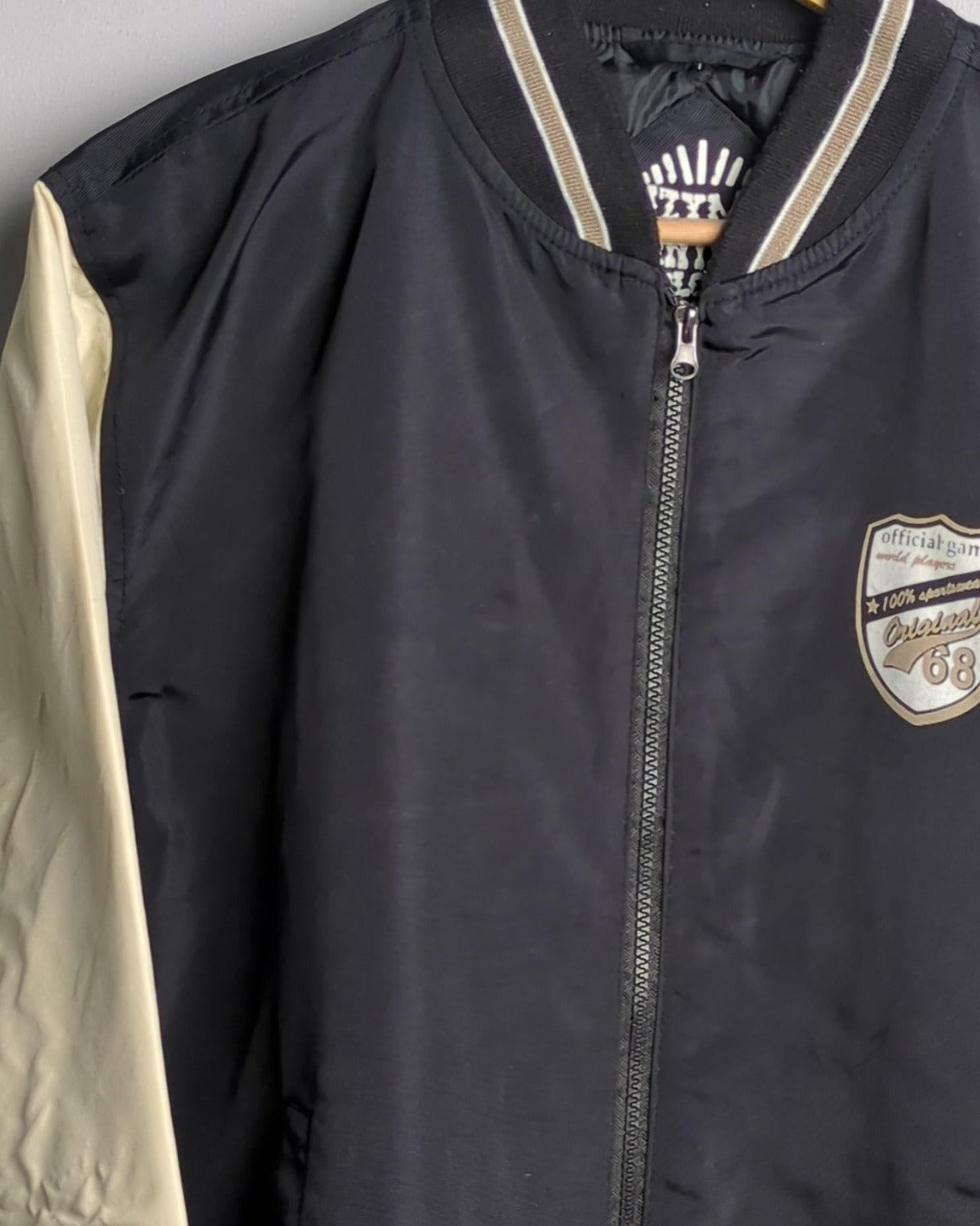 Nzyme Glory Black Varsity Jacket