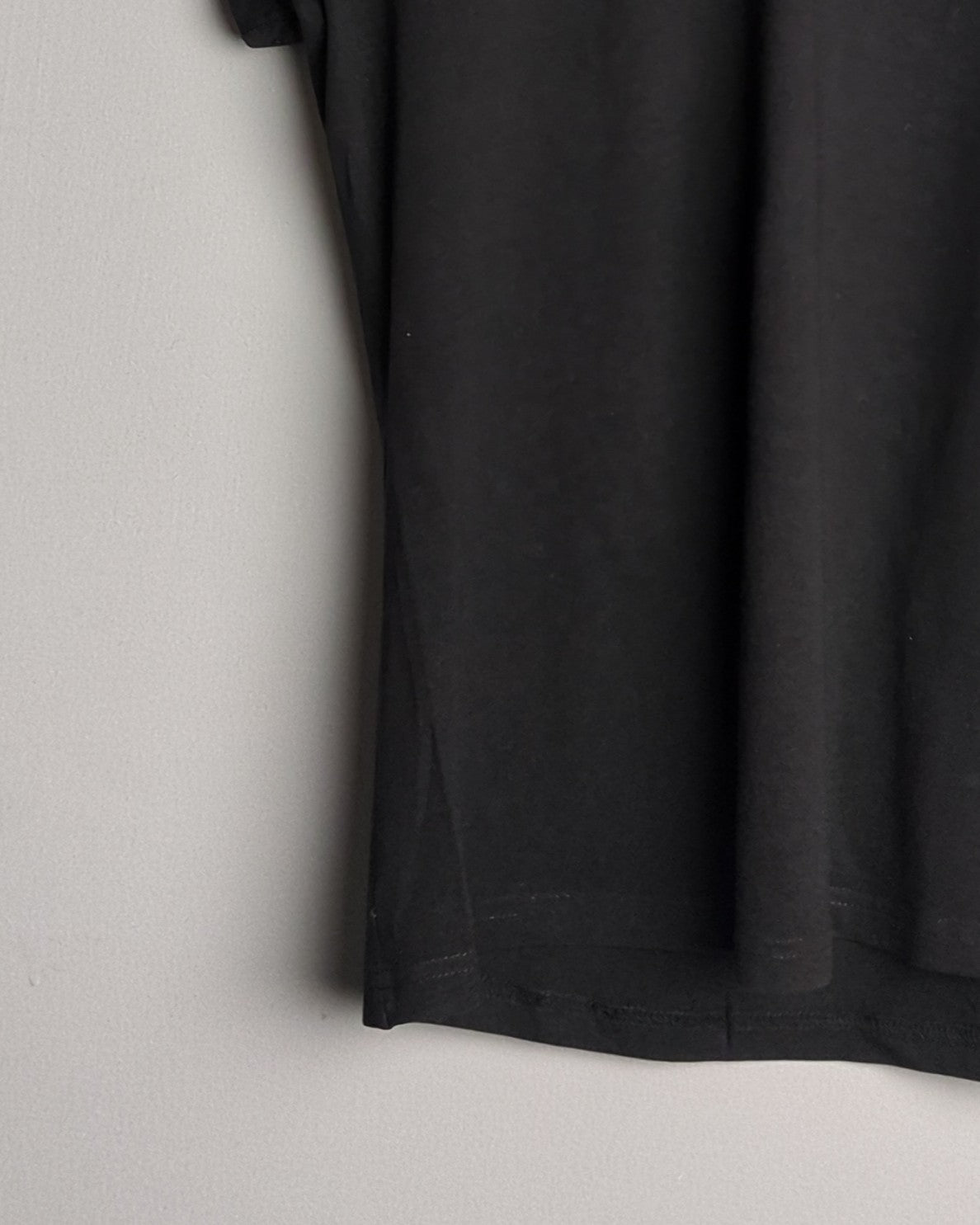 Black V-Neck Tee