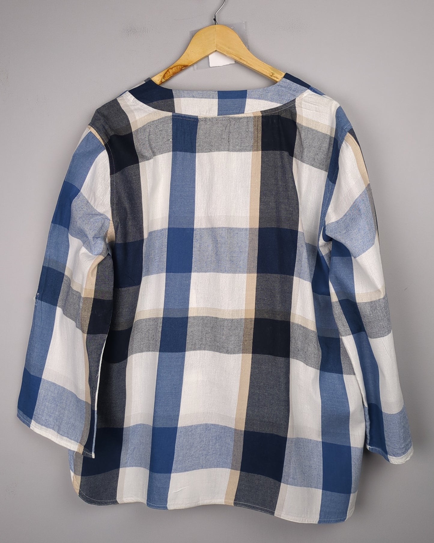 Joe Fresh Blue Plaid Tunic