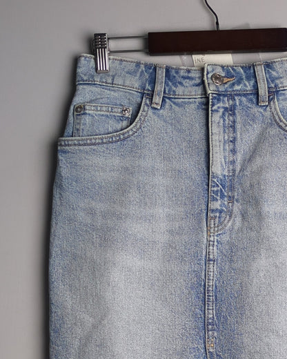 Zara Blue Denim Skirt