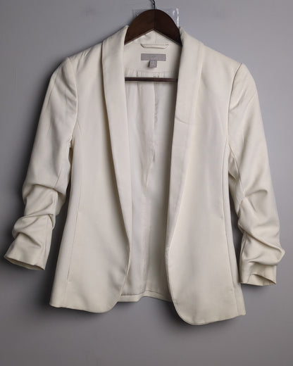 H&M White Blazer Jacket