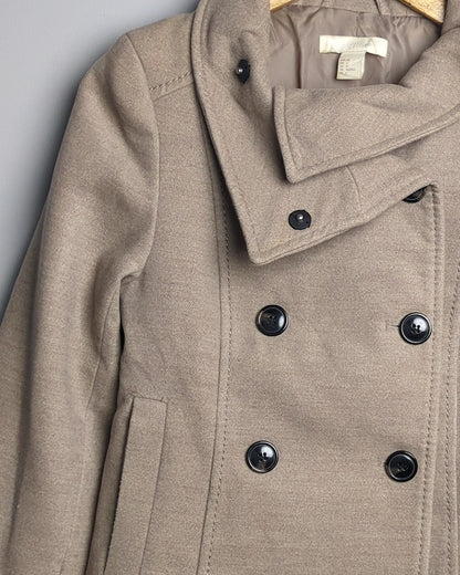 H&M Beige Peacoat Jacket