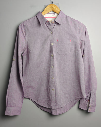Giordano Purple Oxford Shirt