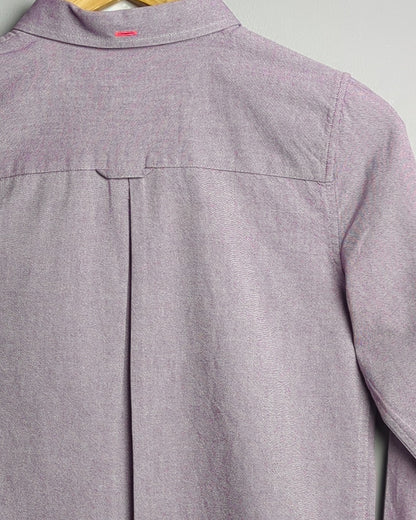 Giordano Purple Oxford Shirt