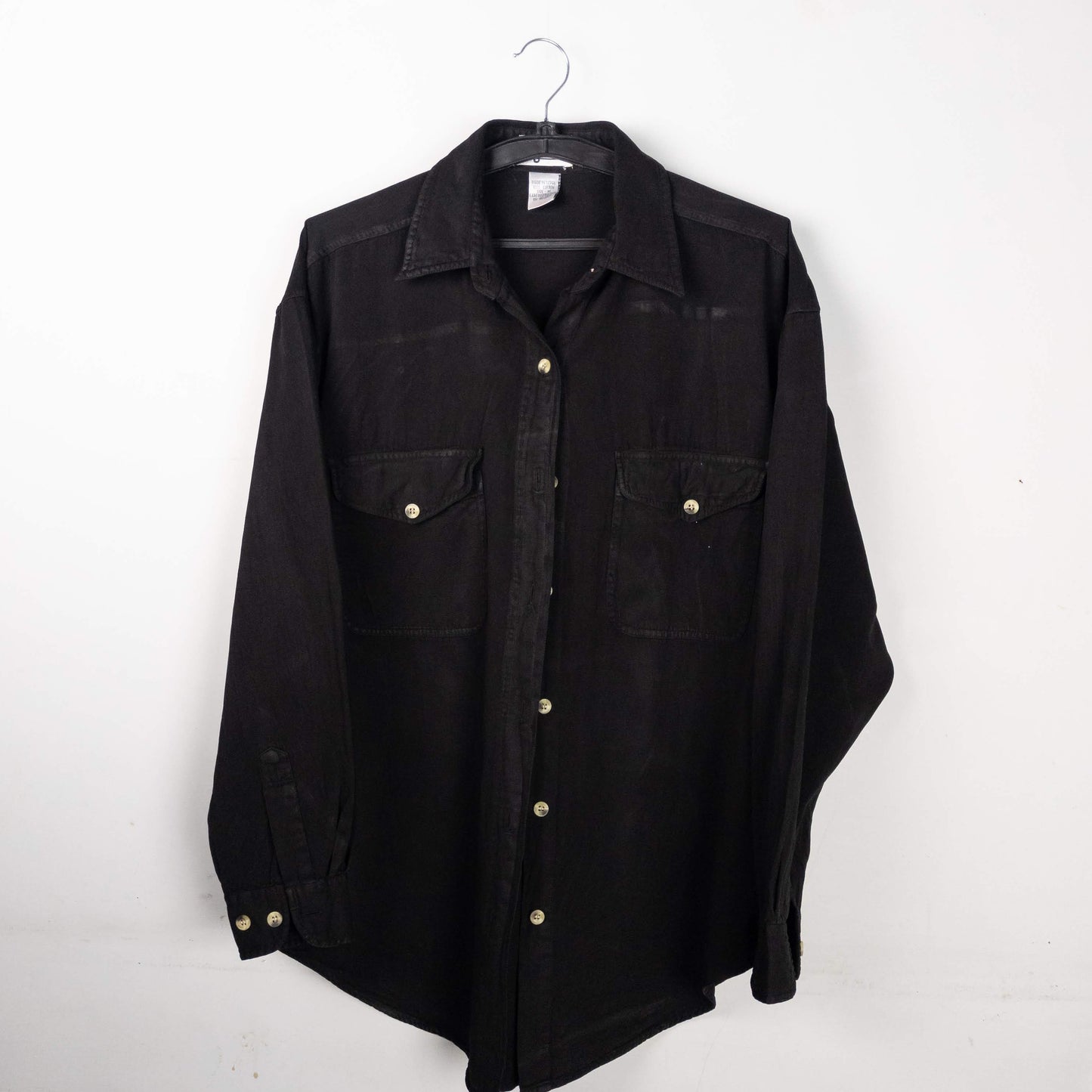 Black Button-Up Shirt