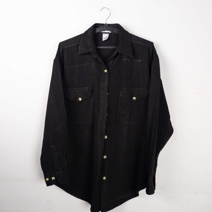 Black Button-Up Shirt