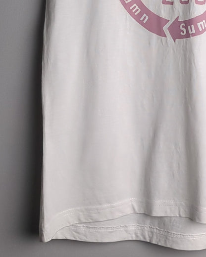 Diesel White Graphic T-Shirt