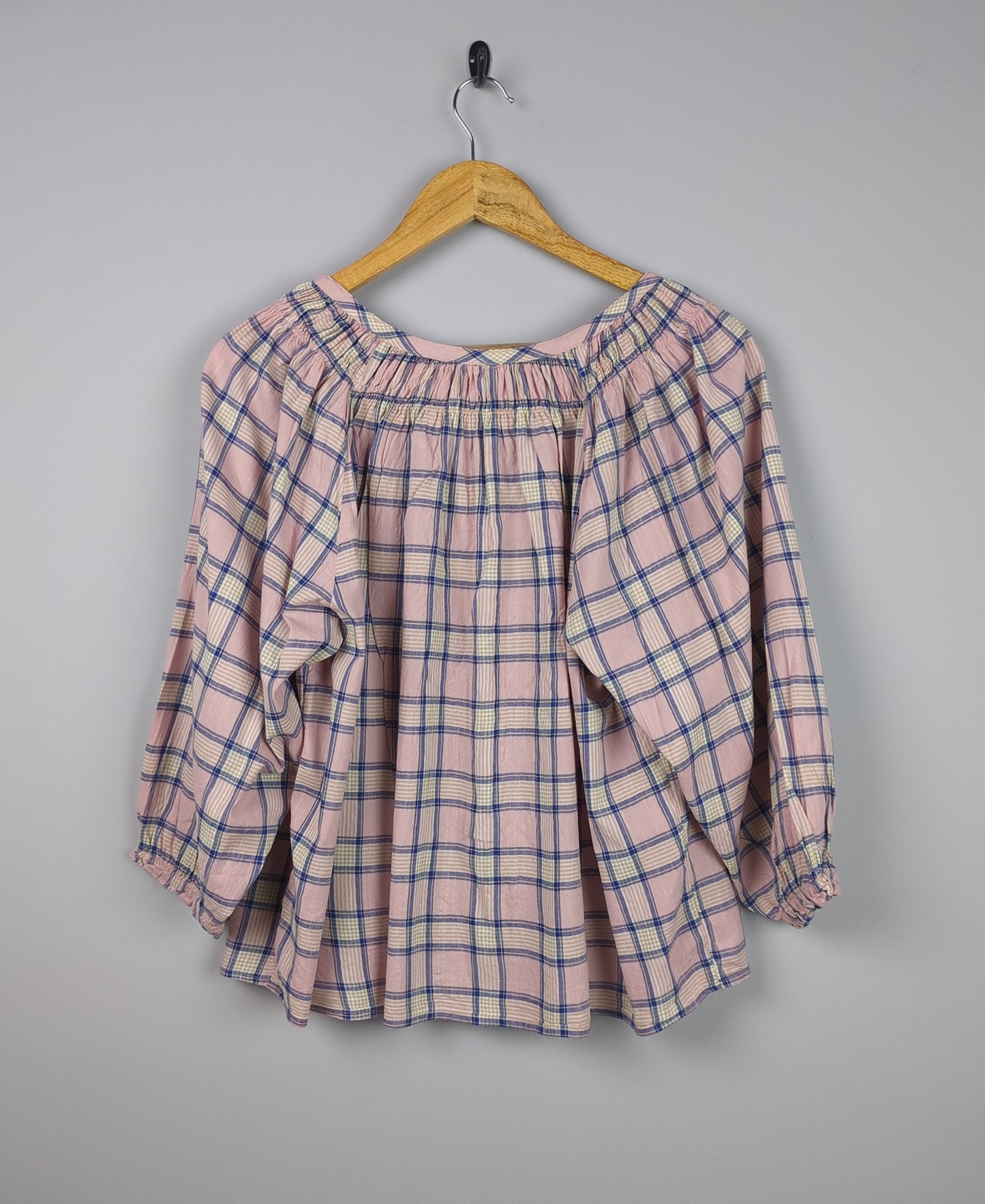 Plaid Peach