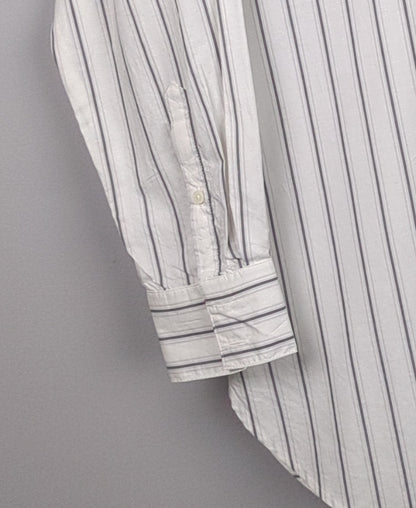 Pinstriped White