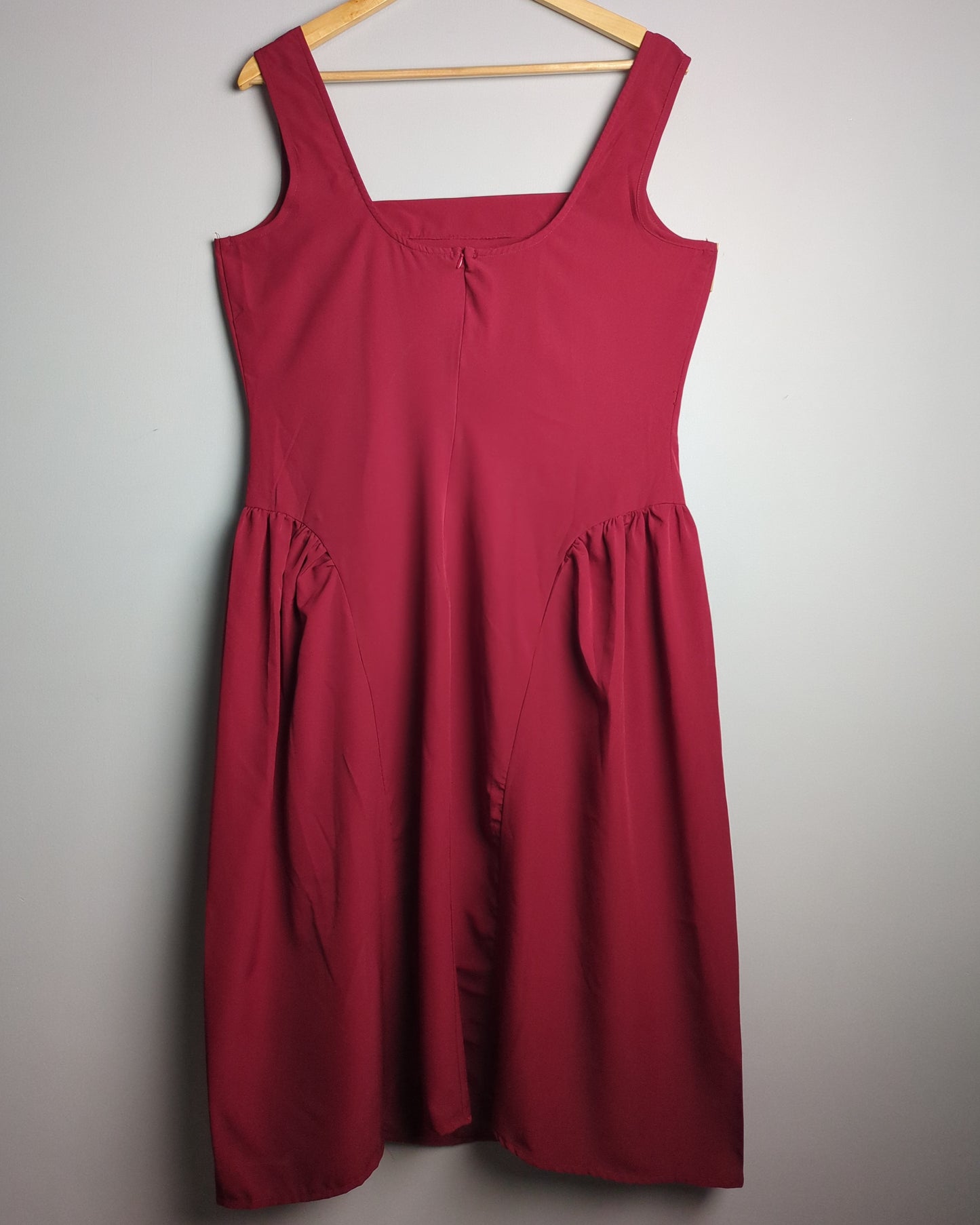 Aayu Wine Sleeveless Dress