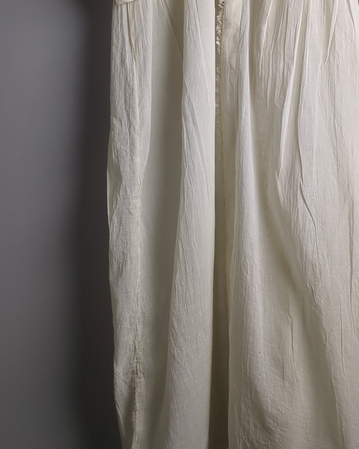 White Long Kaftan Jacket