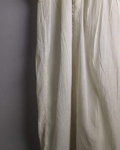 White Long Kaftan Jacket