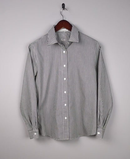 Striped Button-down