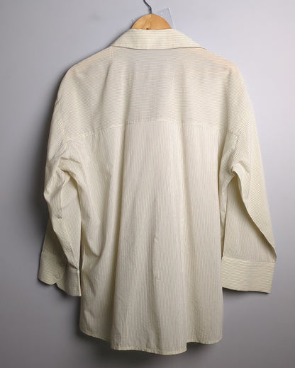 Zara Beige Button Shirt