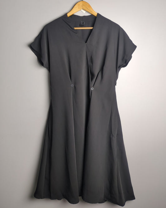 The Label Life Black Wrap Dress