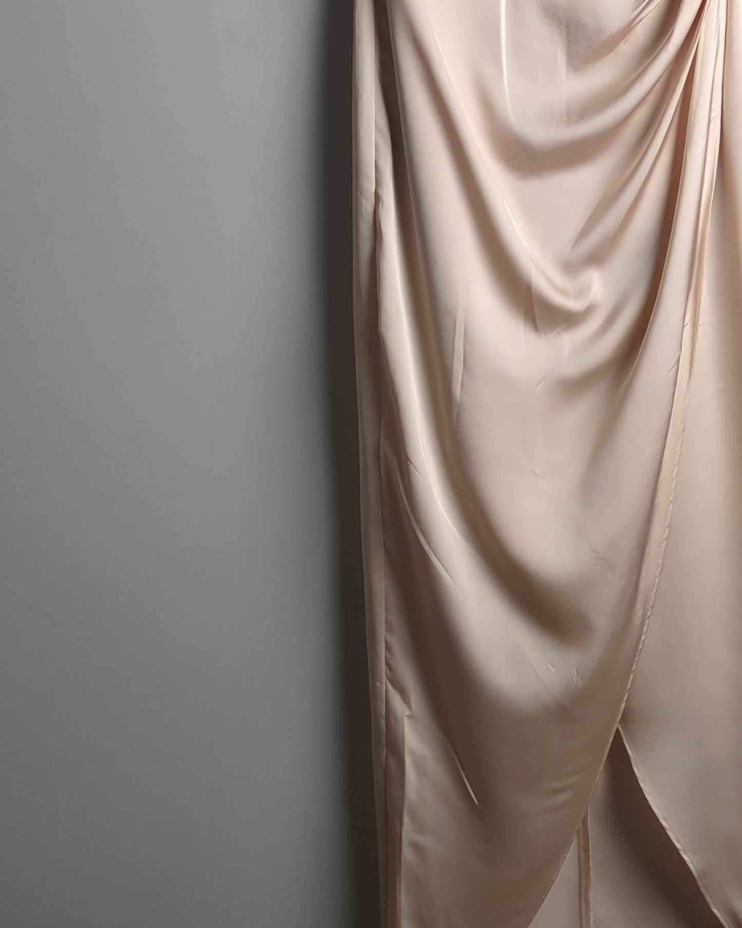 Forever New Beige Satin Dress