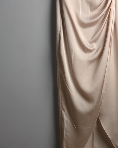 Forever New Beige Satin Dress
