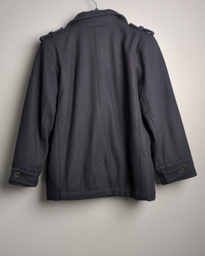 Boat Yard Blue Pea Coat