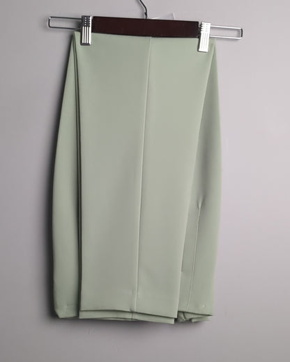 Zara Green Tailored Trousers