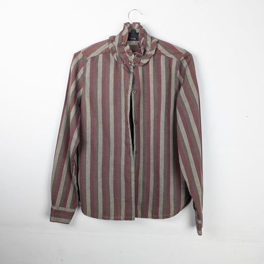 Striped Button-down Shirt