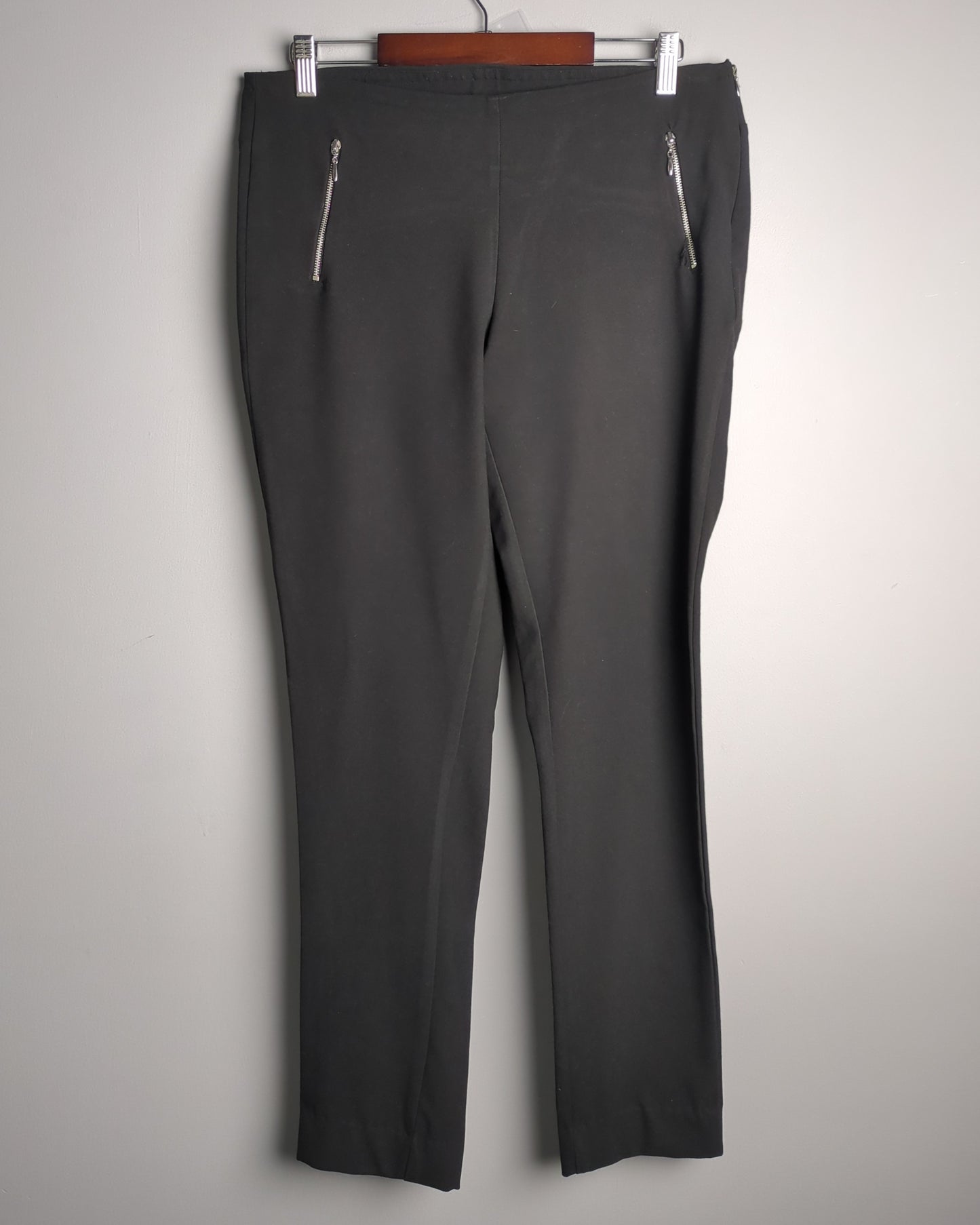 Vera Moda Black Zipper Trousers