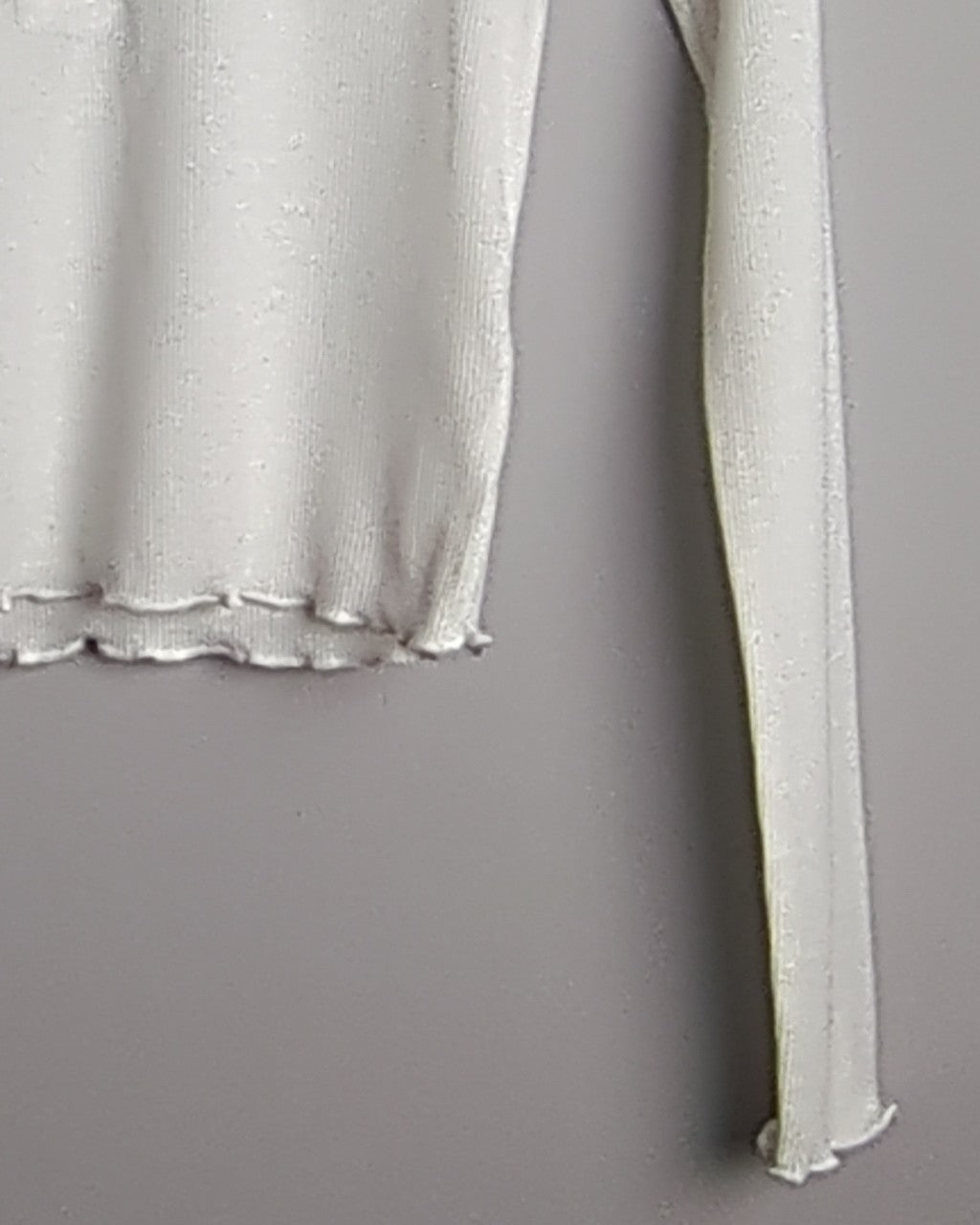 Nuon White Henley Top