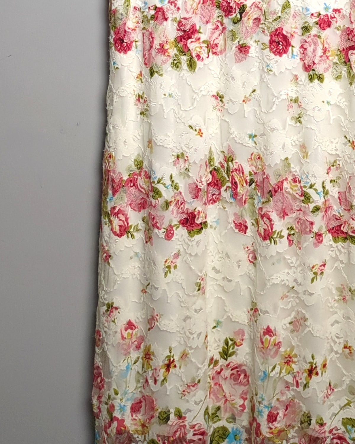 Denim Jeans & Casuals White Floral Dress