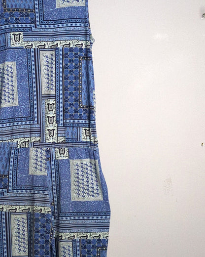 Denim Jeans & Casuals Blue Sleeveless Jumpsuit
