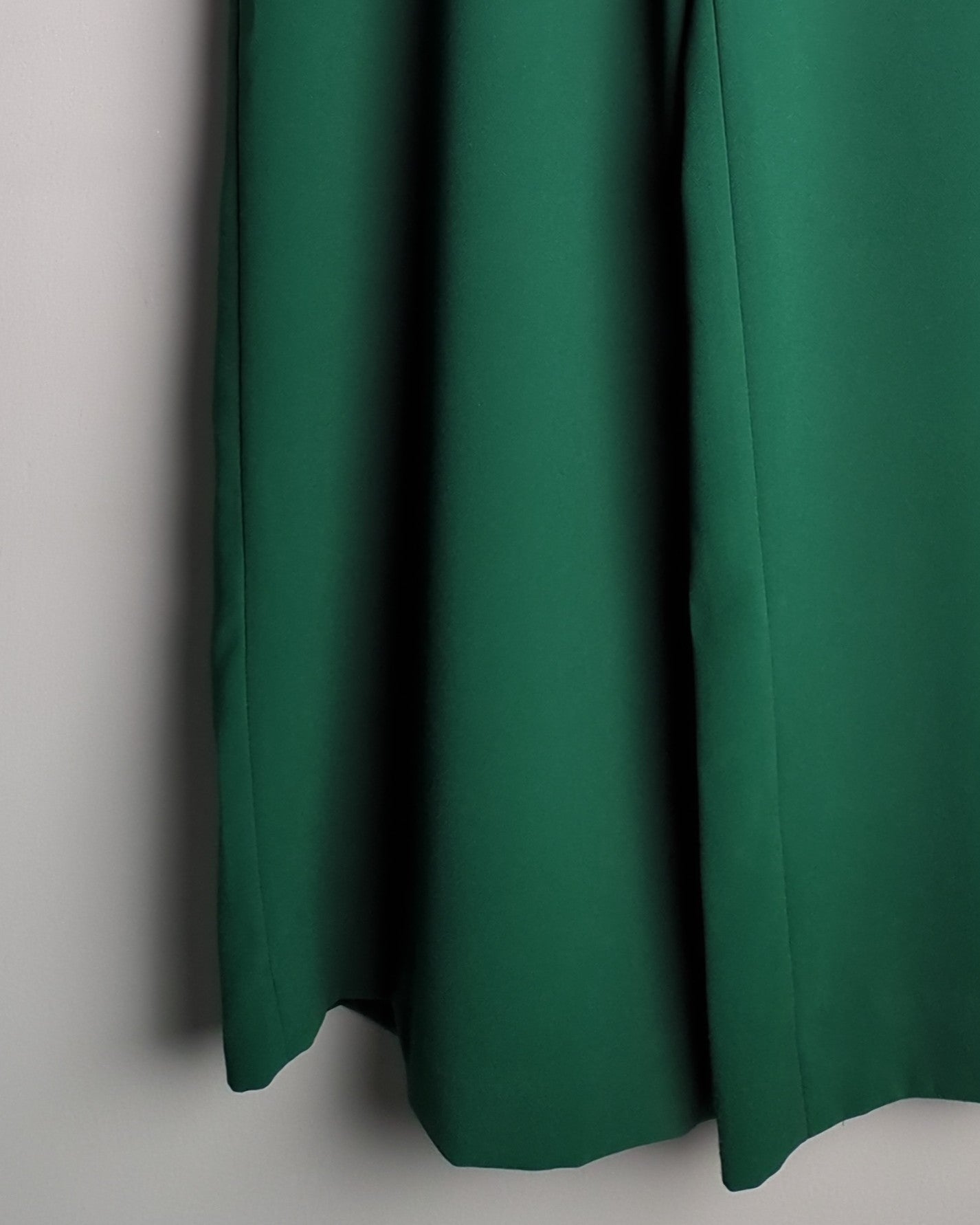 Zara Green Wide-Leg Trousers
