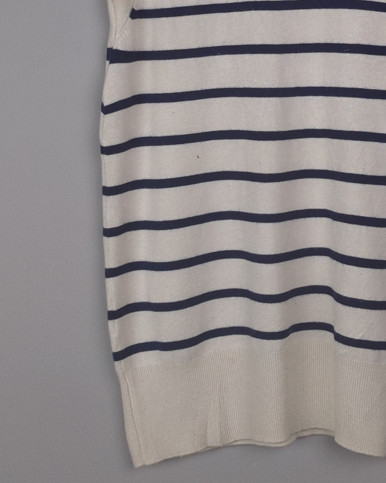 Zara Beige Striped Tank