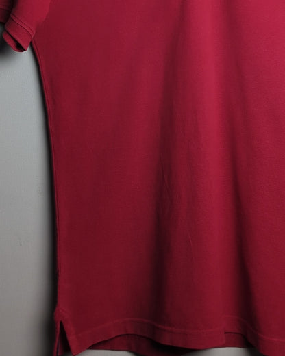 Cotton World Wine Polo Shirt
