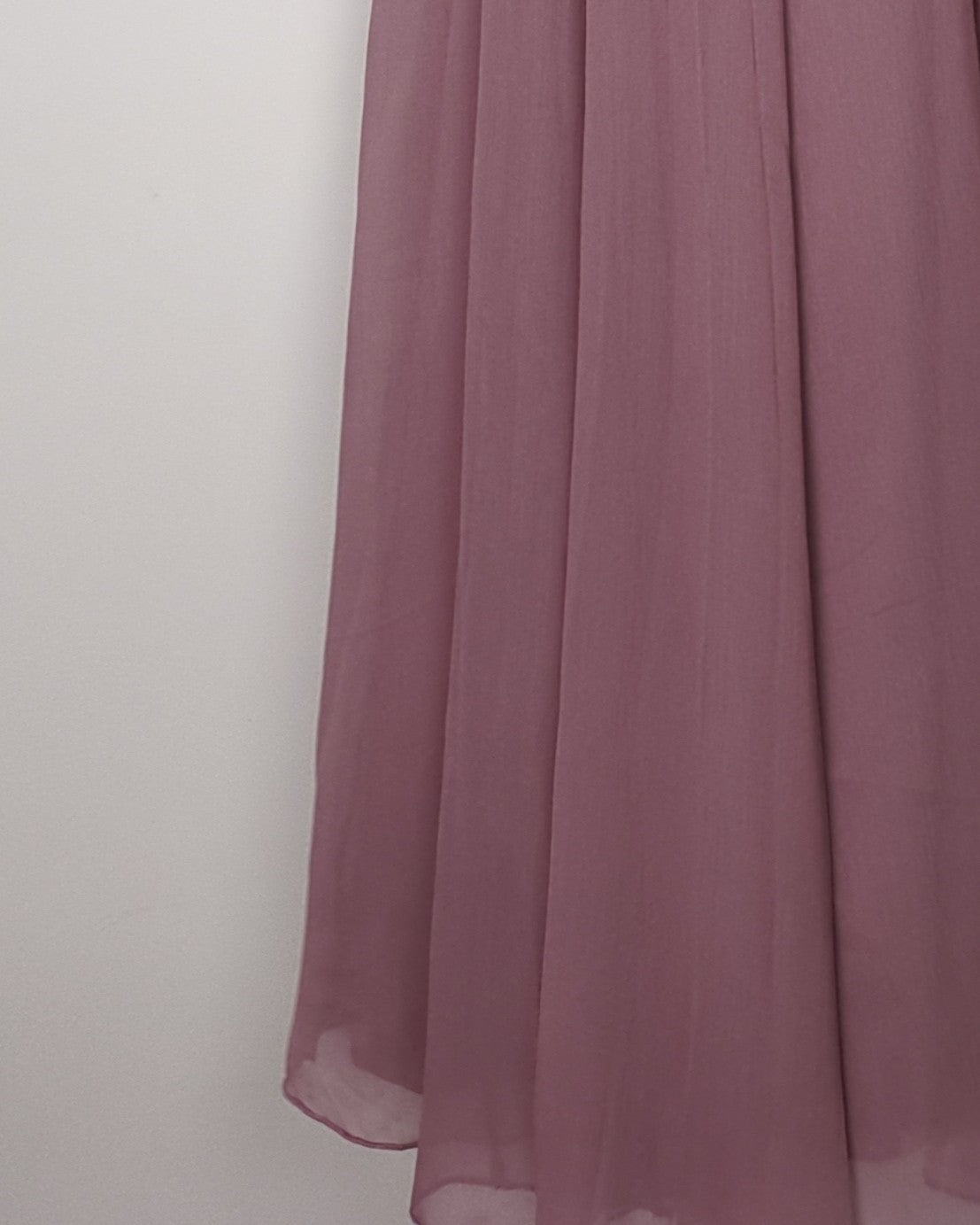 Asos Design Wine Evening Gown