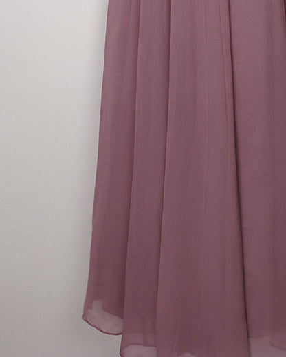 Asos Design Wine Evening Gown