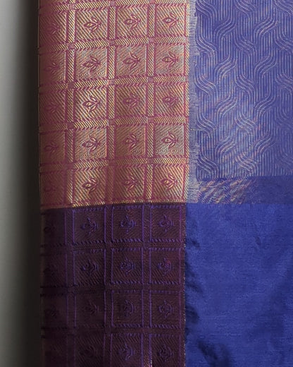 Blue Silk Saree