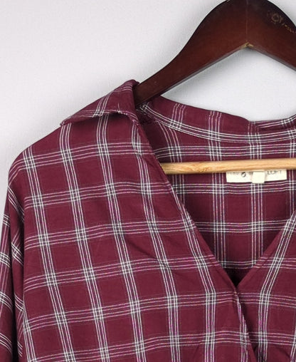 Maroon Plaid