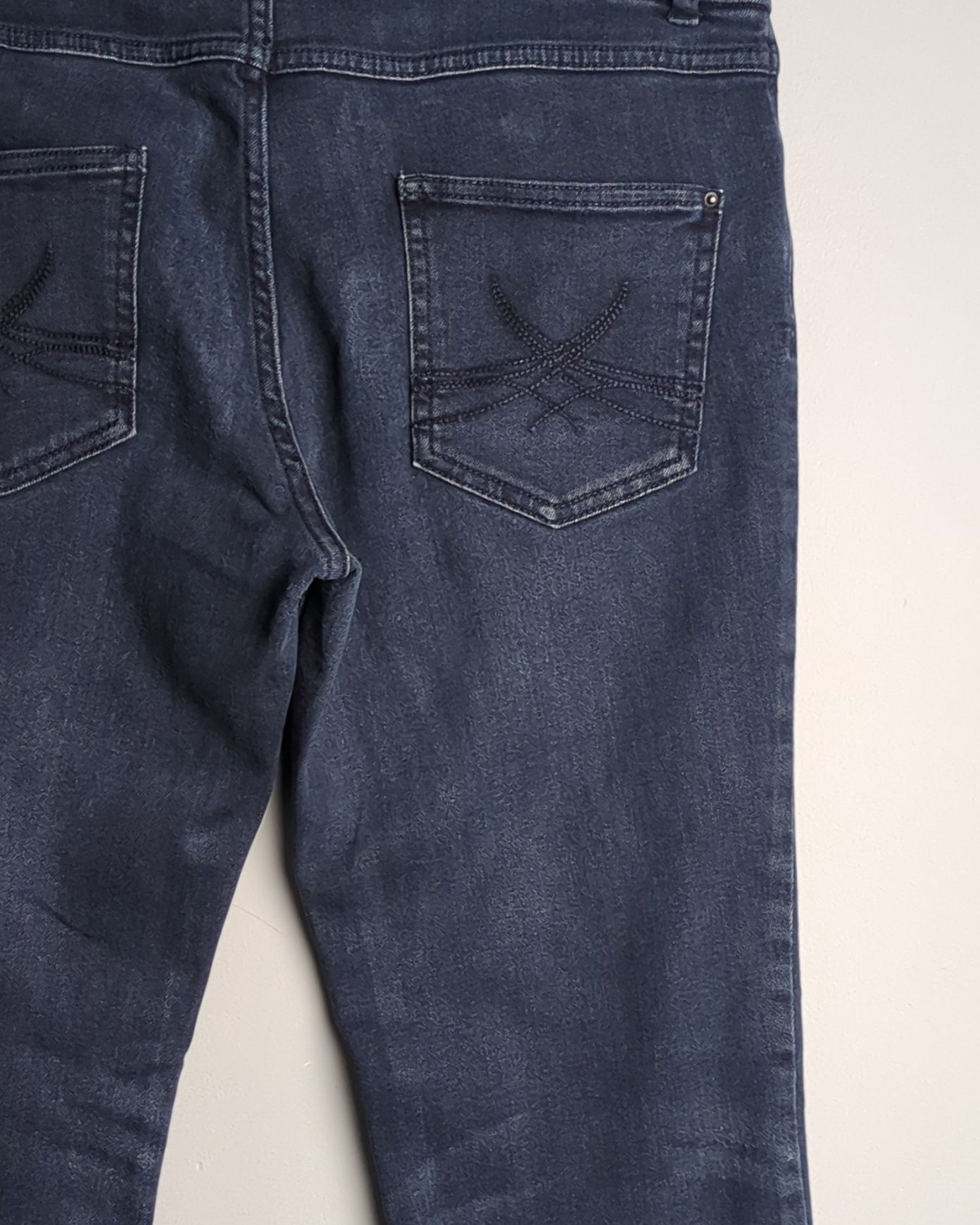 Blue Straight Jeans