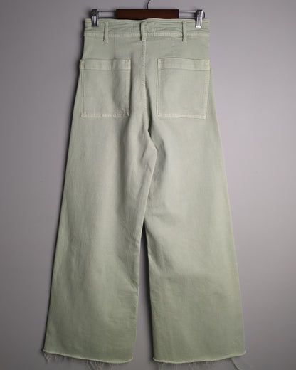 Zara Green Wide Jeans