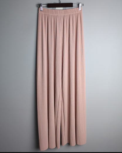 J&K Beige Pleated Trousers
