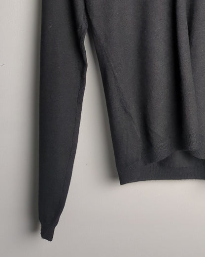 Banana Republic Black V-Neck Sweater