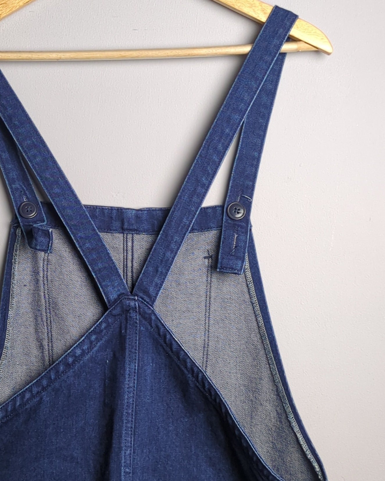 Zara Blue Denim Overalls