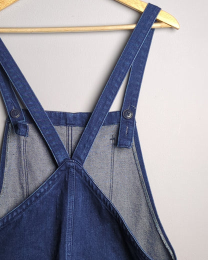 Zara Blue Denim Overalls