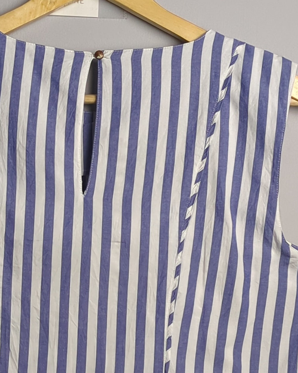 Vero Moda Blue Ruffle Top